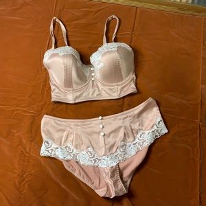 Vintage Blush Lingerie set